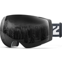 ZIONOR X4 Ski Goggles Magnetic Lens - Snowboard Goggles for Men Women Adult - Snow Goggles Anti-fog UV Protection