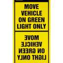 Outside Traffic Life Safety Sign - English