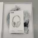 Wentronic Y02 Active Noise Cancelling Headphones, Wireless Over-Ear Bluetooth 5.4 Headphones, Multiple Modes, 60H Playtime, Hi-Res Audio, Big Bass, Foldable Lightweight for Travel Home Office, Grey