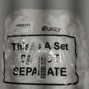 Dunzy 2 Pcs Winter Snowflake Bath Mat Winter Non Slip Soft Microfiber Bathroom Rugs New Year Area Rug for Tub Shower Room Floor, 20 x 32 Inches, 17 x 24 Inches