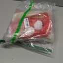 JOYIN 6 Pcs Christmas Chair Covers, Red Hat Chair Slipcovers, Santa Claus Chair Back Covers for Christmas Holiday Festival Decoration, Xmas Decorations Indoor Home Decor