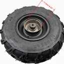 CLEO 19 * 7-8 Black Rear Wheel Assembly For Coleman Trail BT200X CT200U CT200U-EX Mini Bike