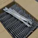 20Pcs Garden Edging Border, 21Ft Marbled Design Garden Landscape Edging Borders with 20 Pcs Stakes, Plastic Garden Fence Lawn Edging Border for Flower Bed, Yard, Patio, and Pathway Landscaping