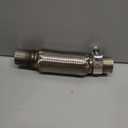 Exhaust Flex Pipe Universal Type 100% Stainless Steel For Heavy Duty and Cars (1 PC, 2X8X12 Clamps)