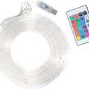 1set USB Rechargeable Trampoline Lights Led Rope Light for Trampoline Outdoor Decorative String