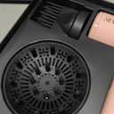 AINA Pro Salon Hair Dryer(New tech),2000W Blow Dryer with Diffuser Comb for Women | BLDC Hair Dryer | Brushless Motor 150,000 RPM | Ionic | LED Display | 4 Magnetic Attachments 110V/ALCI(Baby Pink)