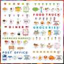 Maitys 150 Pcs Summer Classroom Bulletin Board Decorations Set Classroom Bulletin Board Cutouts for School Office Library Cutouts Decor for Wall Whiteboard Window Door Home Teacher Supply