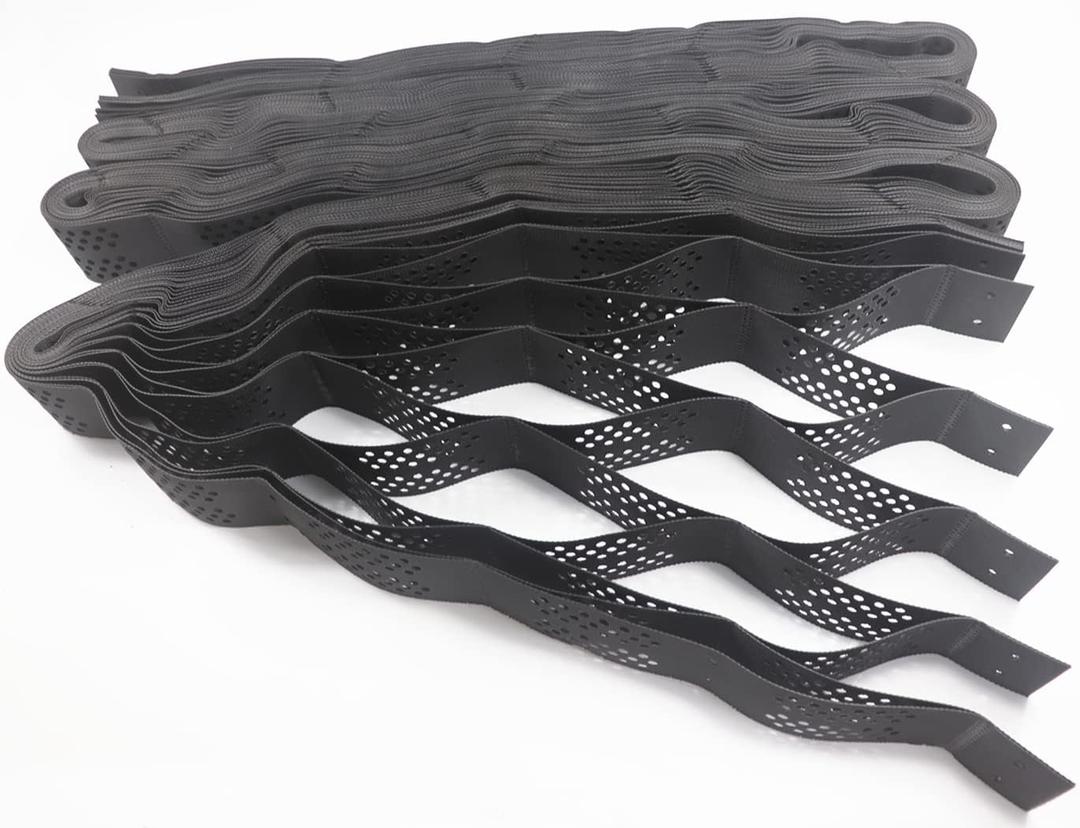 Geo Grid Ground Grid 9x18 ft Groundgrid 4 Inch Thick Geo Cell Grid Polyethylene 162 sq ft, 1890 LBS per sq ft Strength Gravel Ground Grid for Landscaping Slopes Garden Patios Pathways Parking