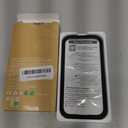 Miracase for iPhone 17 Case 6.3'', Full-Body Bumper Military Drop Protection Outdoor Phone case with Built-in Glass Screen &Camera Control,Easy Installation,No Gap,Compatible with MagSafe,Black ;  Black Earphones