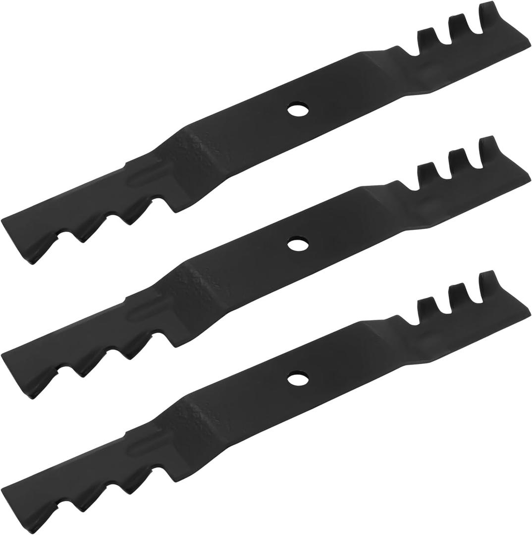 SuperDi Replacement for Toro Timecutter 50 Inch Blades 115-5059-03, 79016P, Z 5000 Series112-9759-03 110-6837-03 ss5000, mx5060, ss5060, 75759, 75755, 75753, 74632 Mower Mulching Blade 3 Pack
