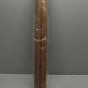 CALYX INTERIORS Cordless Bamboo Roman Shade Blind, Light Filtering, 34.5" W x 48" H, Ceylon Chestnut