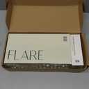 INIA 3-in-1 Red Light Therapy for Face and Neck Beauty Device for Puffiness & Skin Firming Skincare Tool (Black)