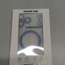 for iPhone 17 Pro Max Case for Women Girls,【Compatible with MagSafe】,【Camera Control】,【Full Camera Protection】, Cute Wave Magnetic Phone Case for iPhone 17 Pro Max,Light Blue