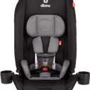 Diono Radian 3R Comfort Travel Kit, Infant Car Seat Accessory, Compatible with Radian 3R, 7-Piece Kit (2 Harness Pads, 1 Buckle Pad, Head Cushion, Seat Cushion, 2 Cupholders), Gray Storm