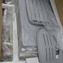 Cantonape Kids Desk and Chair Set, Height Adjustable Children School Study Desk with Tilt Desktop, Bookstand, LED Lamp, Metal Hook and Storage Drawer for Boys Girls