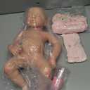 Reborn Baby Dolls That Lifelike -18.5 inch Full Body Silicone Sleeping Baby Girl Handmade Face Realistic Body Details for Children Gift (Ailsa-ivory White)