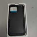 Diaclara Designed for iPhone 15 Pro Max Case, [with Privacy Screen Protector] [Anti Spy] [Military Grade Drop Protection] Heavy Duty Full-Body Shockproof Phone Case, Black