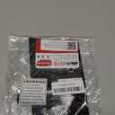 Auovo Anti Dust Cup Holder Insert Liners for Volkswagen VW Taos Accessories 2024 2023 2022 Custom Fit Interior Mats 5pcs (Black)