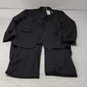 Wangyue 2 Piece Suit Men Slim Fit Suits for Mens One Button Men Suit Slim Fit Wedding Groomsmen Prom Homecoming Suits, L