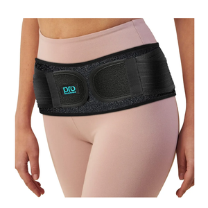 Sacroiliac Hip SI Belt for Women and Men That Alleviates Sciatic, Pelvic, Lower Back, Leg and Sacral Nerve Pain Caused by Si Joint Dysfunction| USA Patented - Hip Brace Support (Regular/Black)
