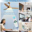 Universal Ceiling Fan Remote Control Kit Dimmable, Replacement for Harbor Breeze Hunter Hampton Bay Litex Kichler Allen + Roth Westinghouse Honeywell Ceiling Fans FAN-28R KUJCE9103 CHQ8BT7030T