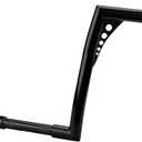 14" Rise Handlebar Ape Bar 1-1/4" Motorcycle Handle Bar Replacement for Harley Davidson Sportster 1984-2022 Road King 1994-2022 Road Glide 1998-2013 Softail 1984-2024 Dyna 1993-2017, Black