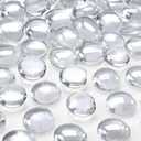 20 Pounds Crystal Clear Fire Glass Beads 3/4 Inch Firepit Gems for Fire Pit Table, Fireplaces, Fire Bowl, Garden Landscaping & DIY Crafts