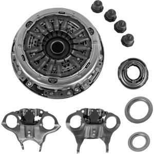 6DCT250 Auto Transmission Dual Clutch Drum with Release Forks Bearing Kit Compatible with Ford Focus Fiesta B-MAX & EcoSport 2012-2019 Transmission Clutch Replace DPS6 602000800