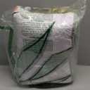 DJY Boho Floral Quilt Set King Size 3 Piece Green Bedspread, Botanical Farmhouse Quilt Bedding Set Reversible Soft Microfiber Bohemian Coverlet for All Season, 110''x90''