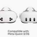 Meta Quest Elite Strap Works with Meta Quest 3/3S Premium Comfort and Weight Distribution Adjustable, Ergonomic Fit Reduces Pressure and Fatigue