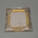 VIOLABBEY 6x6 Picture Frame Gold, Vintage Photo Frame for Wall or Tabletop Display, Classic Design for Office Home Decor, Fits 6x6 Pictures