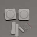 Door Chime, Door Sensor Chime When Door Opens, BITIWEND Door Entry Alarm for Business/Home/Office/Store, 600 FT Range, 32 Chimes 5 Adjustable Volume Door Ringer Alert 1Sensor + 2Receivers White