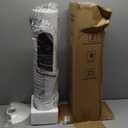 Electric Space Heaters For Indoor Use, 25" 2-IN-1 Tower Heater And Fan Combo, 70Oscillating, 2S Instant Heating, 1500W, 3 Heating & Fan Modes,Electric Portable Heater For BedroomOfficeHome, Off White