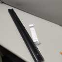 Cordless Light Filtering Mini Blind - 36 Inch Width, 48 Inch Length, 1" Slat Size - Black - Cordless GII Morningstar Horizontal Windows Blinds for Interior by Achim Home Decor