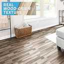 Art3d 36-Pack 54 Sq.ft Peel and Stick Floor Tiles Vinyl Plank Flooring Wood Look, Adhesive and Waterproof Tile Sticker for Bedroom, Living Room, Kitchen, RV in Aged Wood