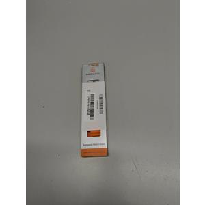 Bandletic Magnetic Sport Band Compatible with Samsung Galaxy Watch Ultra Bands (2025/2024) 47mm, Rugged Thin Soft Silicone Waterproof Strap Replacement Wristbands for Men Women, Black/Orange