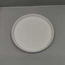 Elk and Friends Kids 7.8 Porcelain White Plates with Silicone Sleeves | Suitable for Babies/Toddlers | Microwave & Dishwasher Safe | Non Slip Dinnerware | Snack Dishes | 2 Pack (Blush/Lilac)