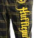 Harry Potter Men's House Crest Plaid Lounge Pajama Pants - All 4 Houses Gryffindor, Ravenclaw, Slytherin, Hufflepuff (XL)