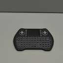 EASYTONE Backlit Mini Wireless Keyboard with Touchpad Mouse Combo Remote Control with Rechargeable Li-ion Battery and Multimedia Keys for Android TV Box HTPC PS3 Smart TV PC X-Box Linux Windows MacOS