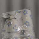 Floral Dog Carrier Bag for Cats & Small Dogs 3-15 LBS, Hands-Free Cat Sling with Adjust Strap & Pocket, Pets Sling Carrier Crossbody Bag with Safety Buckle, Gifts for Pets Mom (Blue Daisy, Medium)