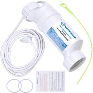 W3T-CELL-15 Salt ChIorination Cell up to 40,000 Gallons Pool Compatible with Hayward TurboCell T-15 Salt Cell for In-Ground Swimming Pools T-Cell-15, T-CELL-15-SWP, T-Cell 15, Cell T-15