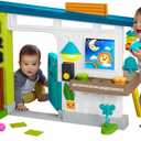 Fisher-Price Baby Learning Toy Laugh & Learn Ultimate Playhouse with Smart Stages & 9 Pretend Play Accessories, Infants & Toddlers Ages 6+ Months, 12x8x4 Inches When Fully Assembled