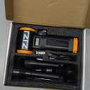 Compressed Air Duster-180000RPM Electric Air Duster with 40MM Brushless Motor, 9-Gears Adjustable Mini Air Blower with LED Light, 10000mAh Rechargeable Battery, Dust Blower for Computer, Home, Car