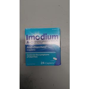 Imodium AD Diarrhea Relief Caplets with Loperamide Hydrochloride, 24 ct. feb/2028