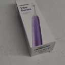 Aquasonic Vibe Series Ultra-Whitening Toothbrush  ADA Accepted Electric Toothbrush - 8 Brush Heads & Travel Case  40,000 VPM Motor & Wireless Charging - 4 Modes w Smart Timer  Satin Violet