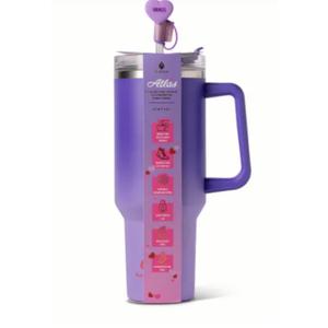 ATLAS Stainless Steel Thumbler Purple