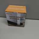 MAXTID Under Door Draft Blocker Black Door Draft Stopper 38" Noise Reducer Breeze Light Cold Air Guard Sound Proof Door Sweep 32" 36" 38" Weather Stripping Door Bottom Seal Insulation Strip Gap Filler