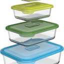 Joseph Joseph Nest Glass Storage Dishes - Multi-Colour, Set of 4