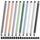 10 PCS Stylus,Stylus Pen for Touchscreen,Stylus 2-in-1 High Sensitivity & Precision Suitable for Touch Screens of iPhone/ipad/Android Tablets(10 Stylus Pen + 20 Tips)