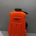 Battery Powered Backpack Sprayer 5.4 Gallon,Adjustable Wheeled Cart, 0-94 PSI,6 Hours Long Battery Life,12V 8Ah Battery,Backpack Sprayer with 4 Nozzles for Weeding, Spraying, Cleaning